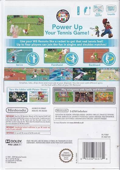Mario Power Tennis - Wii (B Grade) (Genbrug)